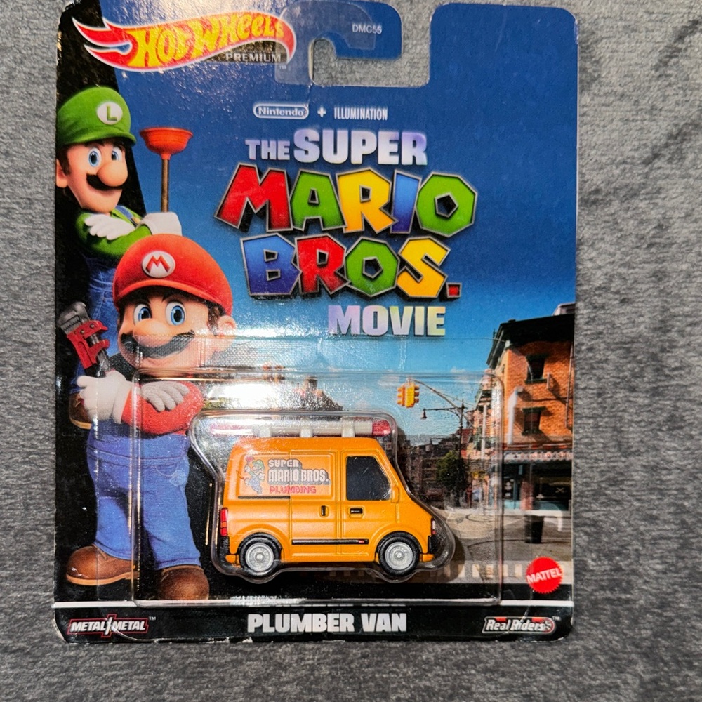 Mattel Hot Wheels Super Mario Movie Van